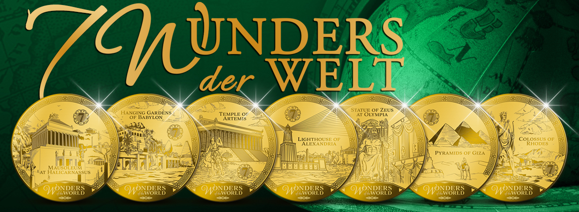 Produktion - Kollektion Sieben Weltwunder